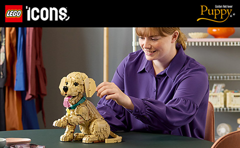 LEGO 11384 Golden Retriever Puppy